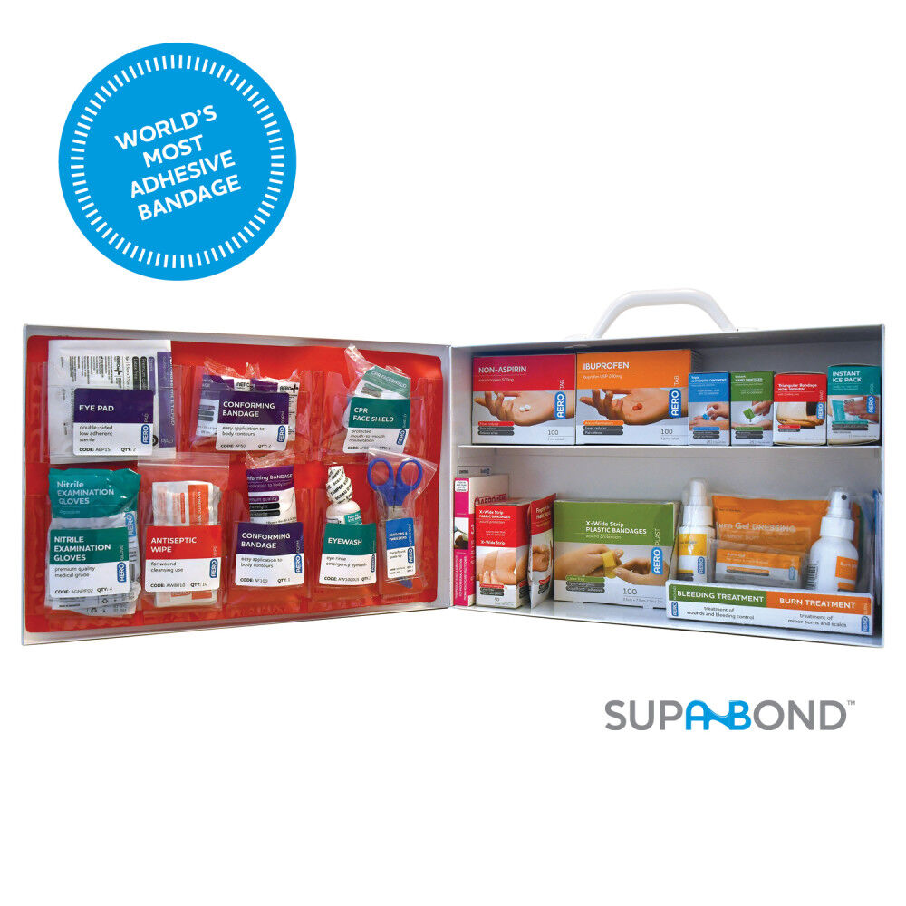 Aero Healthcare SUREFILL 2 Shelf Metal Cabinet 80 Series ANSI 2021 A with Meds, large image number 2
