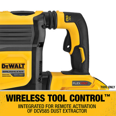 DEWALT 60V MAX 1-3/4in SDS MAX Brushless Combination Rotary Hammer (Bare Tool), large image number 3