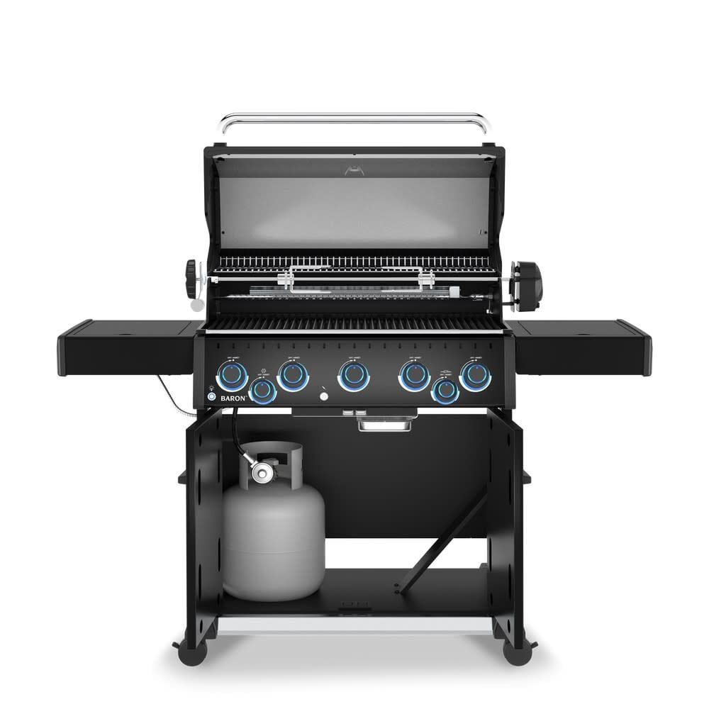 Broil King Baron 590 Pro Shadow 5-Burner Propane Gas Grill, large image number 4