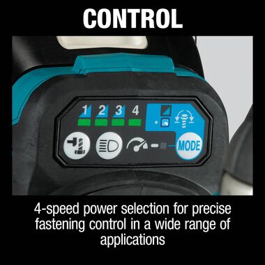 Makita 18V LXT 1/2in Sq Drive Impact Wrench Kit with Friction Ring Anvil, large image number 5