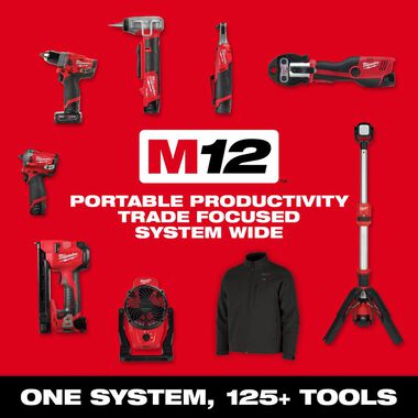 Milwaukee M12 Bluetooth Jobsite Speaker with PACKOUT Compatibility, large image number 13