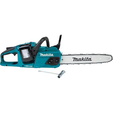 Makita 18V X2 (36V) LXT Lithium-Ion Brushless Cordless 14in Chain Saw Kit (5.0Ah), large image number 6
