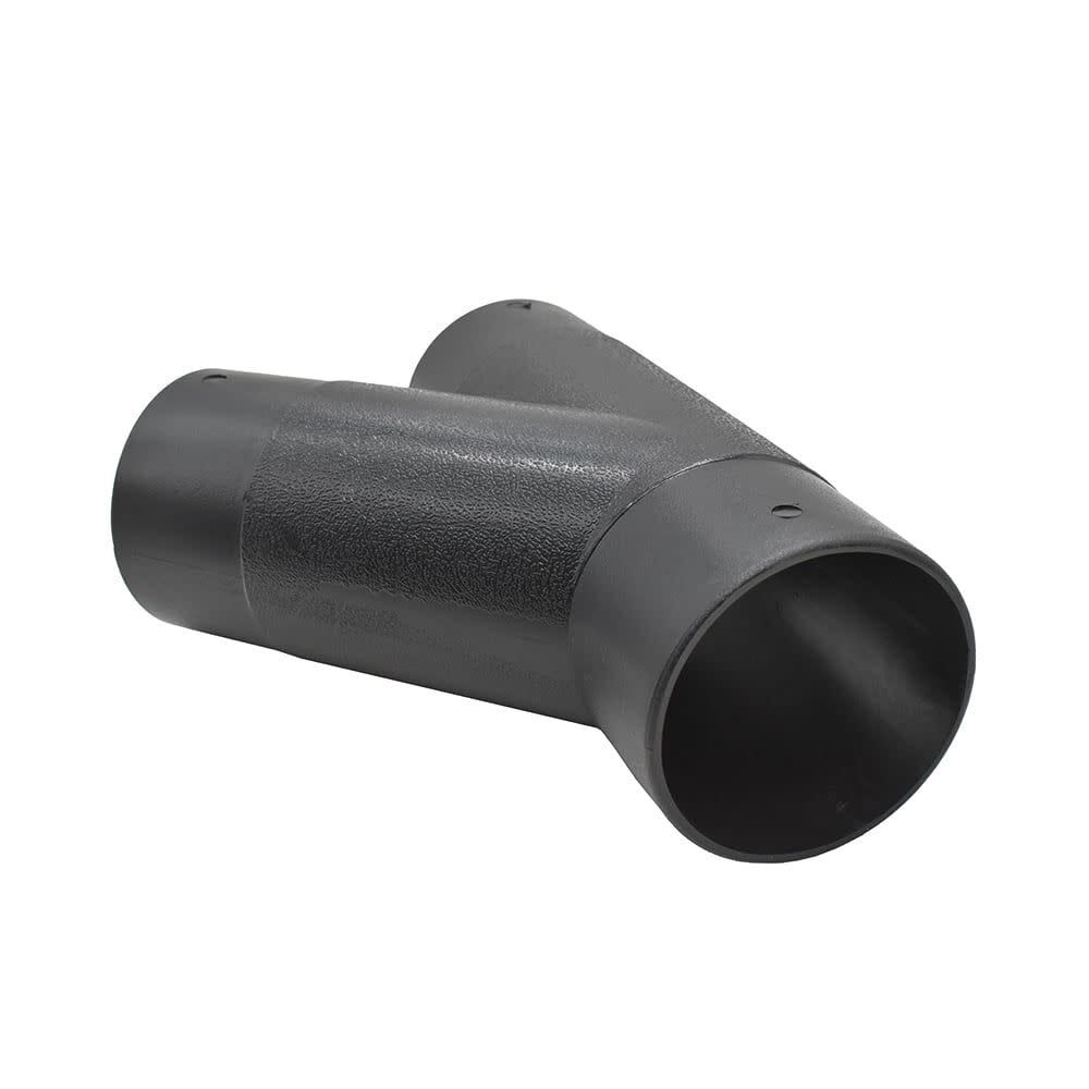 Big Horn Plastic Y Fitting For 2-1/2 Inch Dust Hose and Plastic Blast Gate – 11256