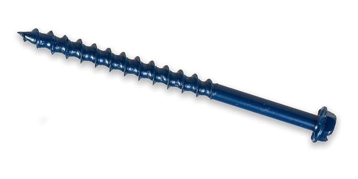 Simpson Strong-Tie 1/4 Inch x 3-3/4 Inch Carbon Steel Concrete and Masonry Screw Anchor 100 Pieces, large image number 2