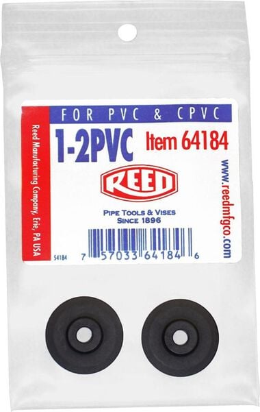 Reed Mfg Cutter Wheel 2pk 1-2PVC