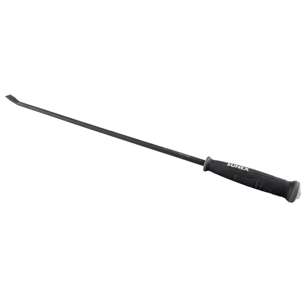 Sunex 36 Inch Curved Tip Pry Bar with Striking Cap, large image number 2