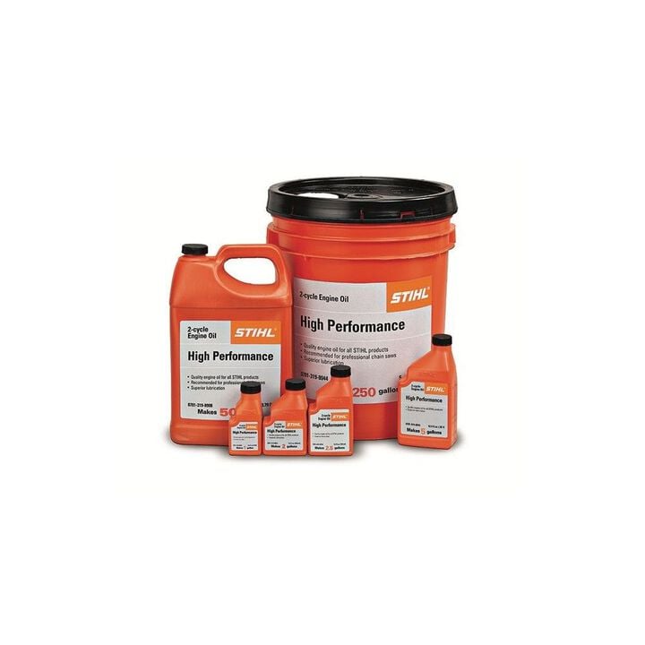 Stihl Blue High Performance 2-Cycle Engine Oil 50:1 2.5 Gal Mix 6.4 oz, large image number 2