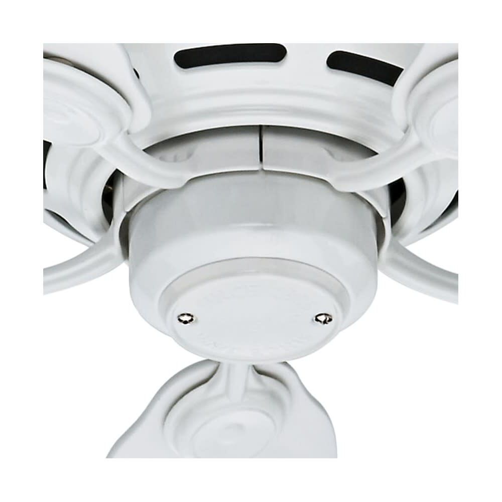 Hunter Fan Low Profile IV Ceiling Fan 42in Indoor White Snow White, large image number 2