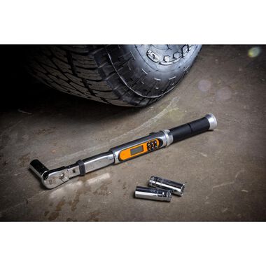 GEARWRENCH 3/8in Drive 120XP Flex Head Electronic Torque Wrench with Angle, large image number 6