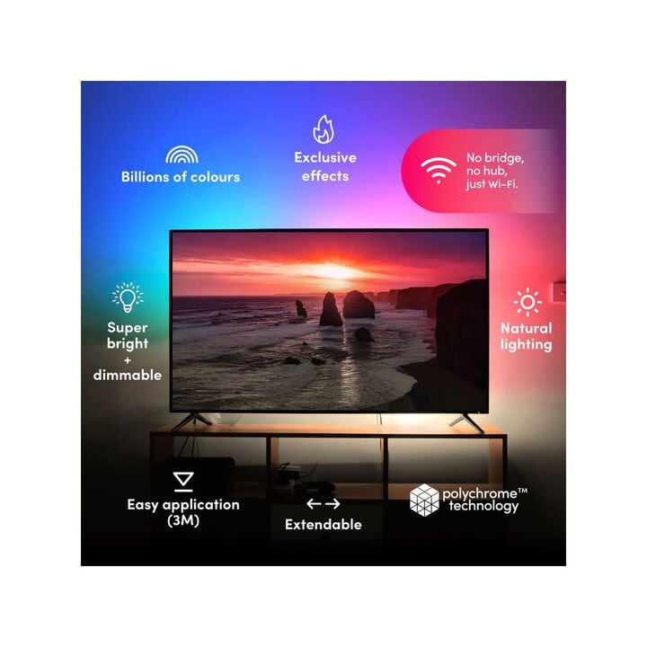 Feit Electric 40 Inch 120-240VAC 0.8W Color Changing LED Lightstrip Kit, large image number 5