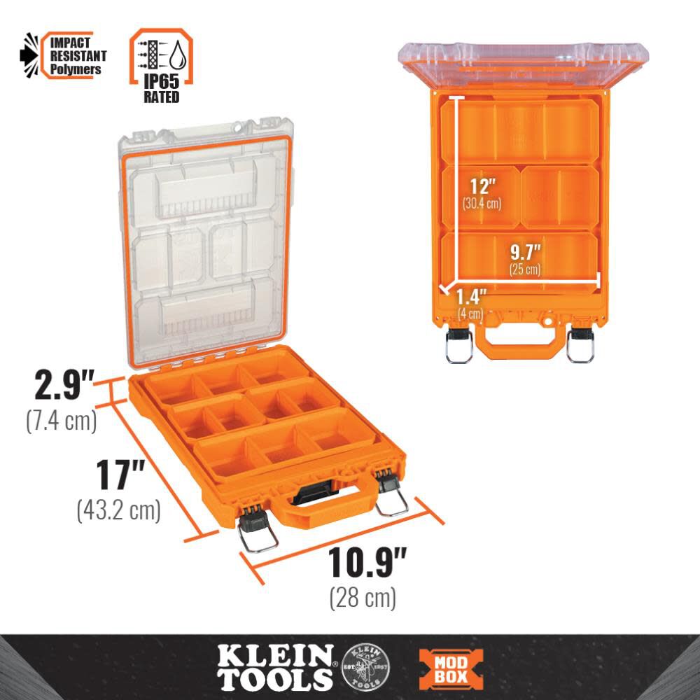 Klein Tools Promotional MODbox Short Comp Bx, Half Width, large image number 5