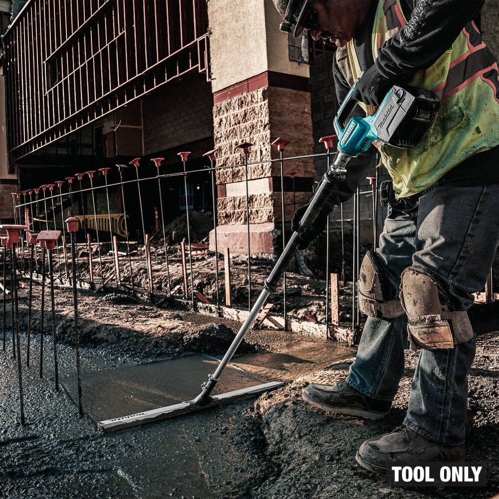 Makita 40V max XGT Brushless Cordless Vibratory Concrete Screed (Bare Tool) & Vibratory Screed Bar Bundle, large image number 7