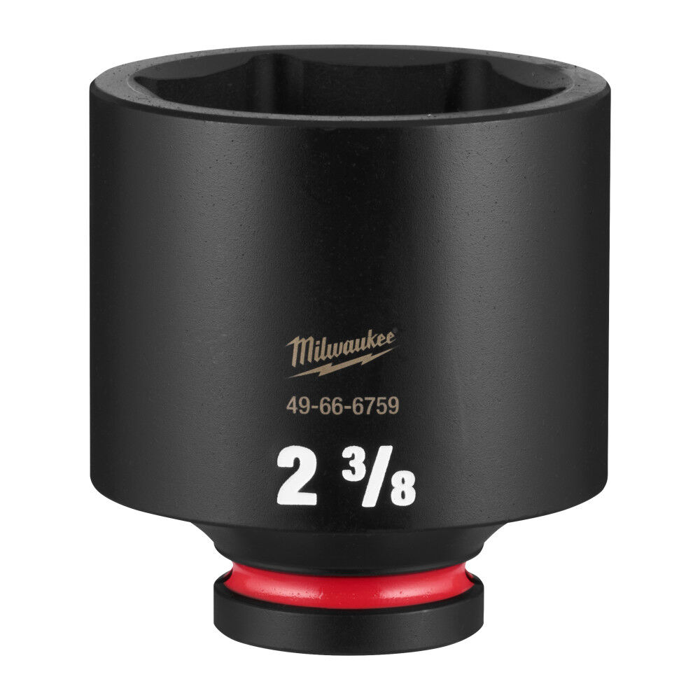 Milwaukee SHOCKWAVE Impact Duty 3/4 Inch Drive 2-3/8 Inch Deep 6 Point Socket - 49-66-6759