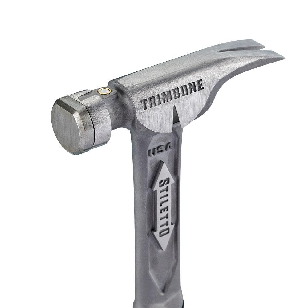 Stiletto Smooth Steel Replacement Face for TRIMBONE Hammer, large image number 3