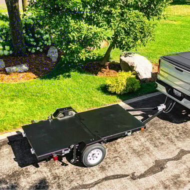 DK2 Folding Trailer 4' x 8' Single Axle Utility, large image number 1