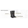 CLC PVC Over The Sock Mens Rainboot Size 11 Black, small image number 4
