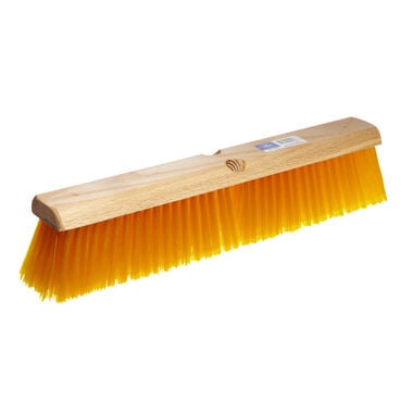 Magnolia Brush 24 in Yellow Polystyrene Professional No. 19 Line Floor Brush Head