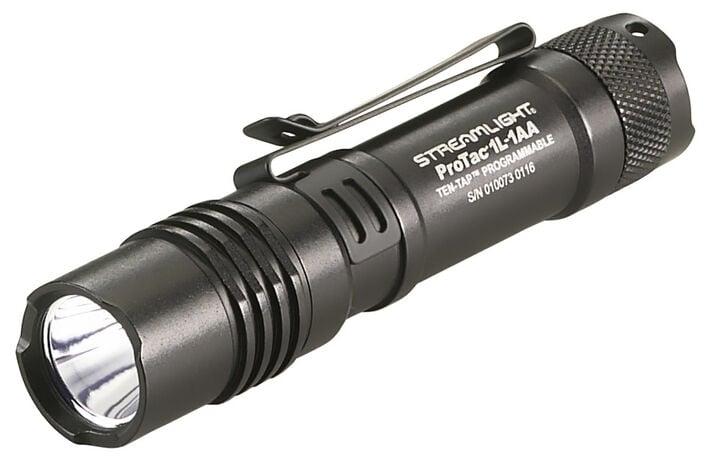Streamlight ProTac 1L-1AA Black Dual Fuel Flashlight