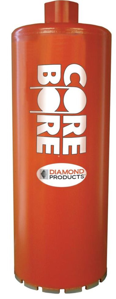Diamond Products 5 inch Heavy Duty Orange Wet Core Bore Bits
