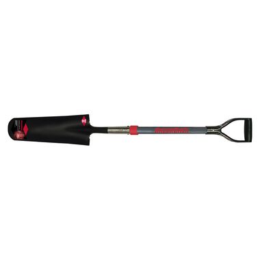 Razorback 16in Drain Spade with 30in Fiberglass Handle and Cushion D-Grip