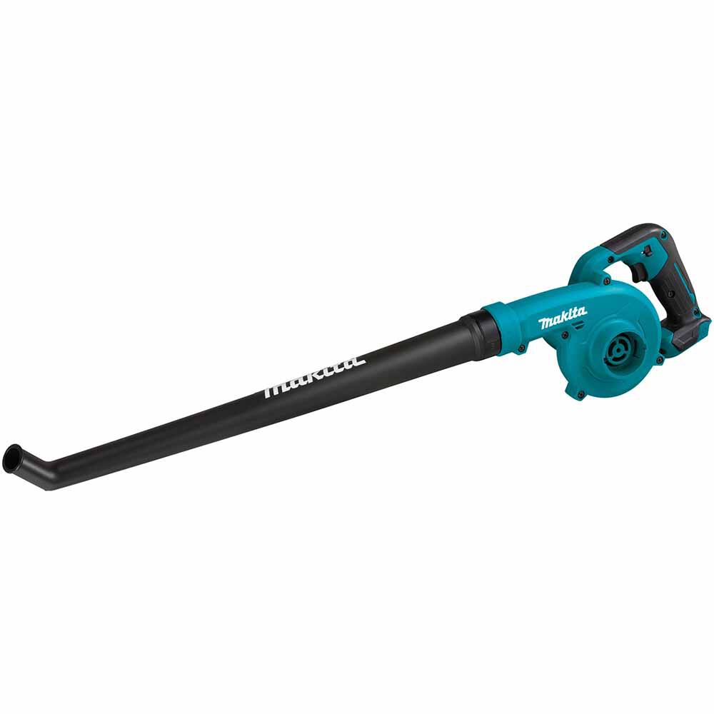 Makita 12V Max CXT Reciprocating Saw Kit, Grass Shear, Floor Blower, and Adjustable Beam LED Flashlight, large image number 4