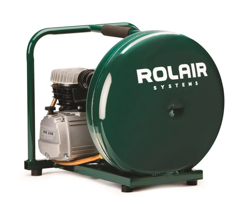 Rolair 2 HP (115V) 4.1 CFM 90PSI 4.5 Gall Vertical Pancake Compressor - D2002HPV5