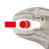 Tekton 7 Inch Curved Jaw Locking Pliers, small image number 4