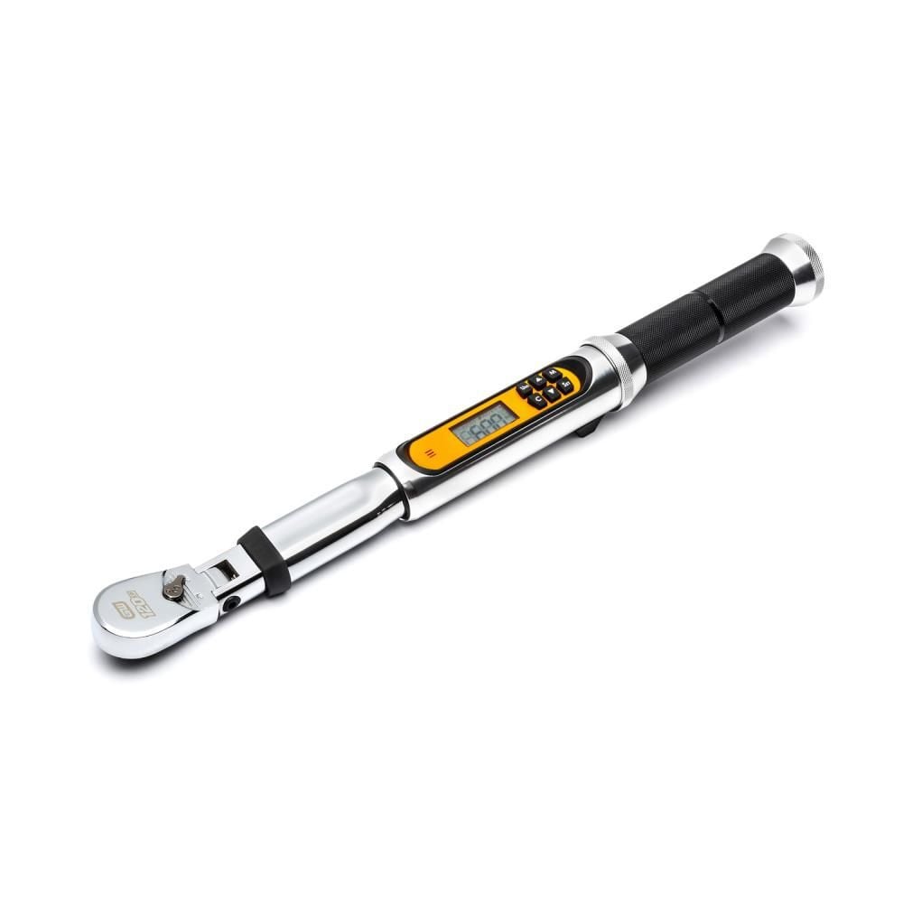 GEARWRENCH 120XP 3/8 Inch Drive Flex Head Electronic Torque Wrench with Angle, large image number 3