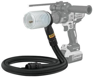 DEWALT SDS Plus Rotary Hammer Dust Extraction Tube Kit with Hose, large image number 3