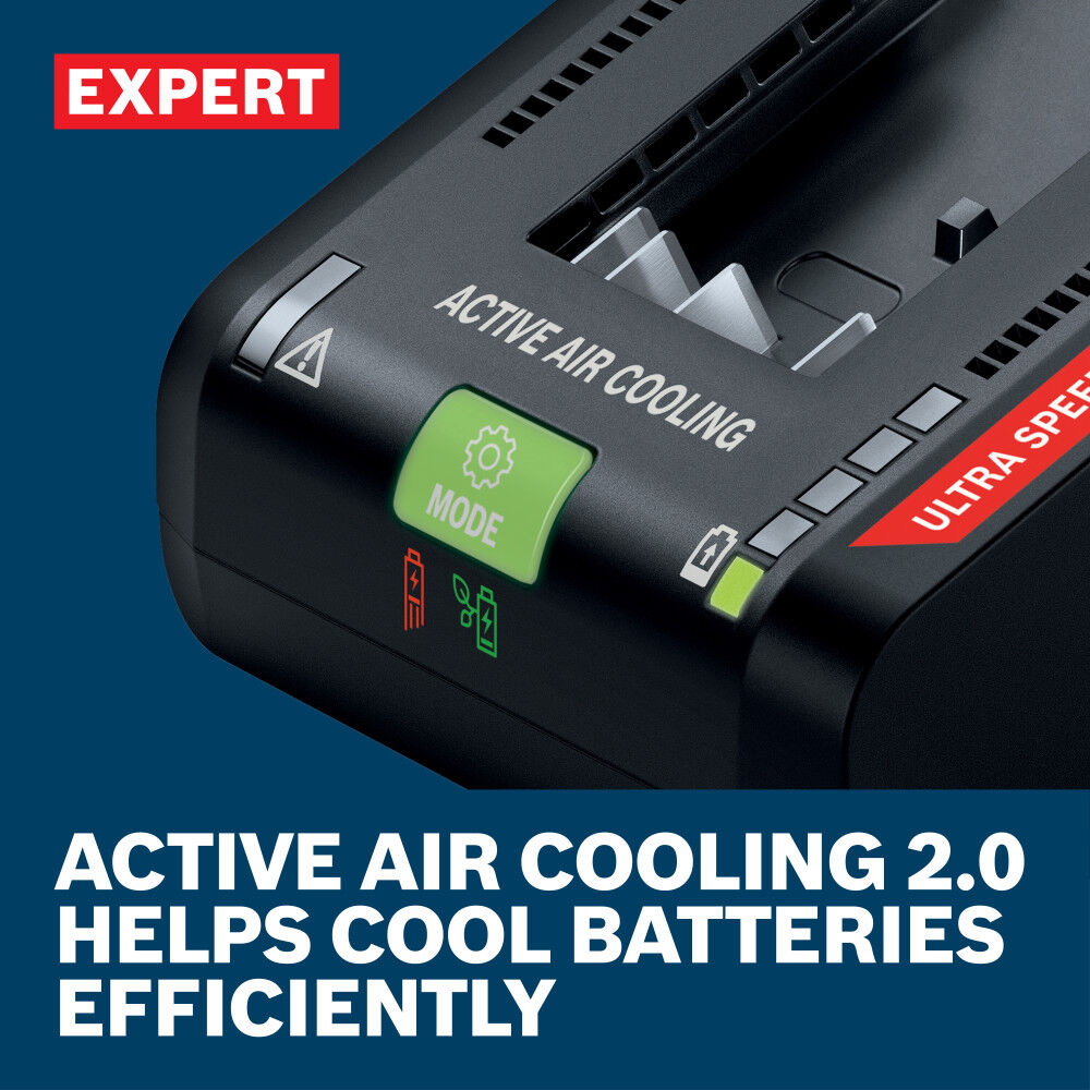 Bosch EXPERT 18V 16 Amp Turbo Charger, large image number 5