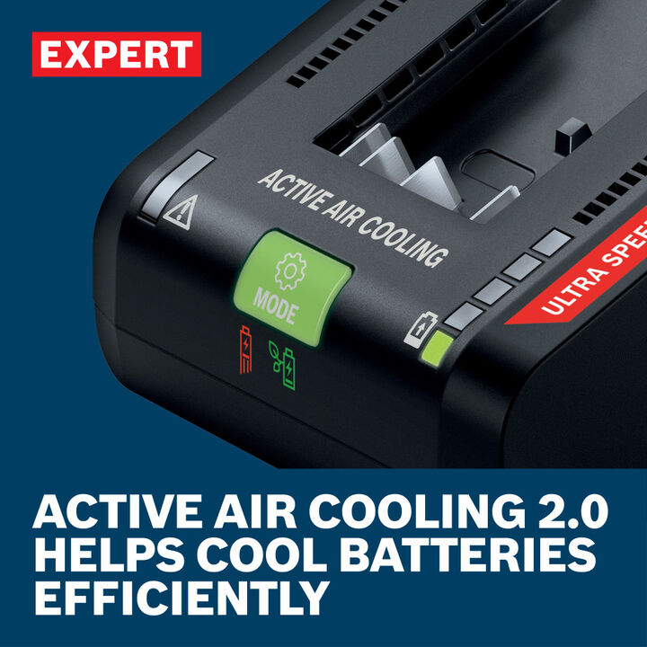 Bosch EXPERT 18V 16 Amp Turbo Charger, large image number 4
