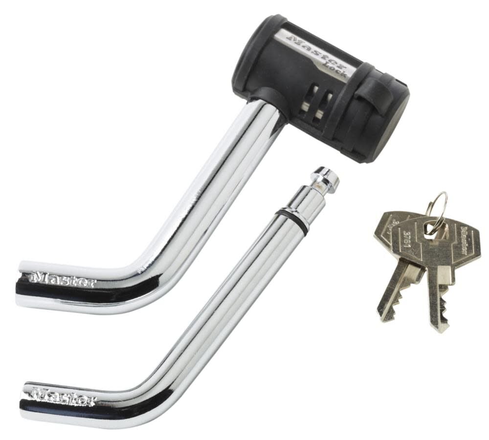 Master Lock 1/2 in. (13mm) and 5/8 in. (16mm) Swivel Head Receiver Lock – 2866DAT