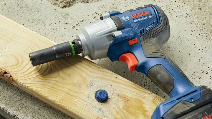 Bosch 18V Brushless 1/2 in Mid-Torque Impact Wrench with Pin Detent (Bare Tool), large image number 12