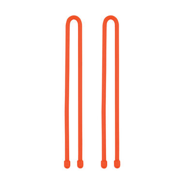 Nite Ize Gear Tie Reusable Rubber Twist Tie 12in 2pk Br. Orange, large image number 3
