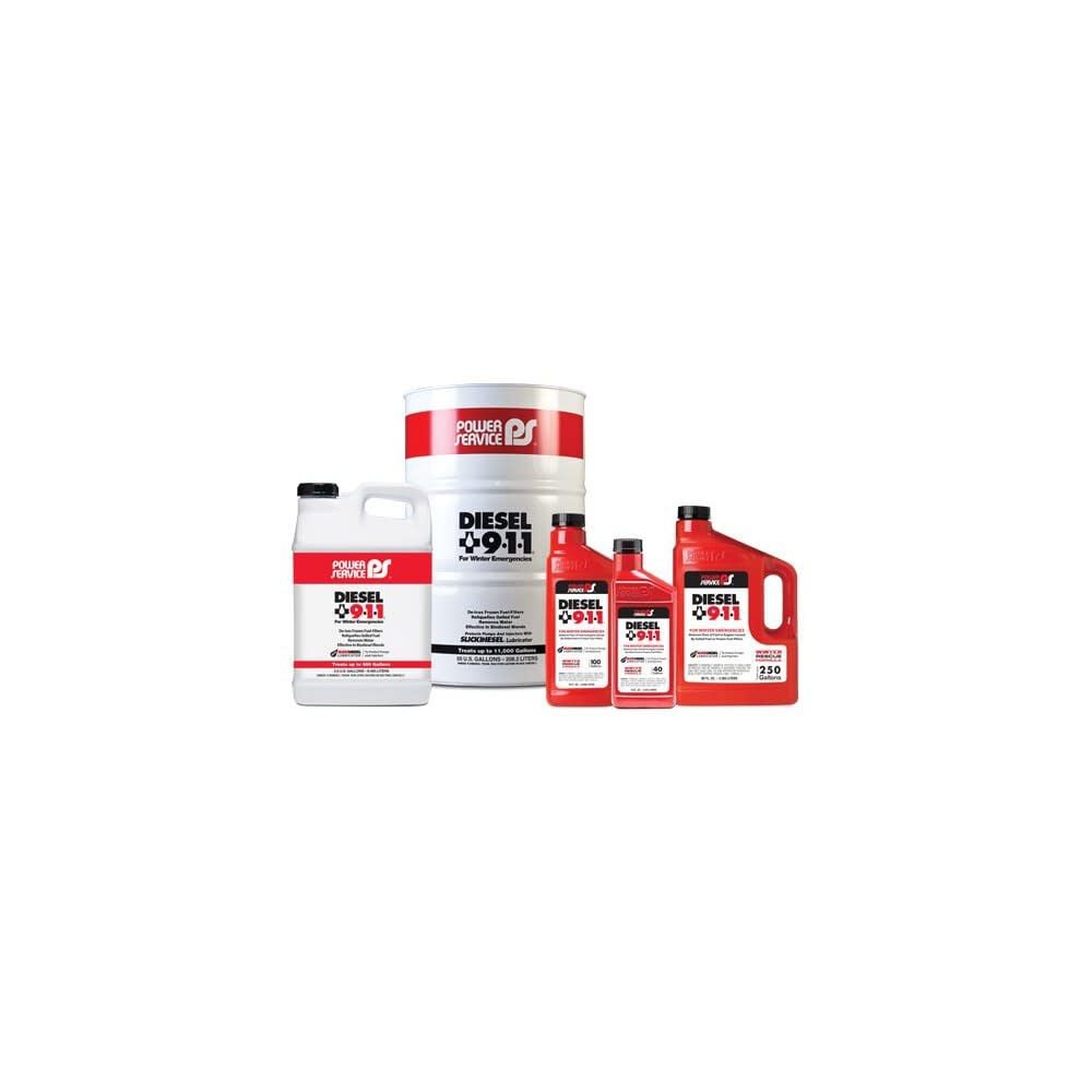 Power Service 9-1-1 Diesel 32 Oz Bottle Anti-Gel For Winter Emergencies, large image number 2
