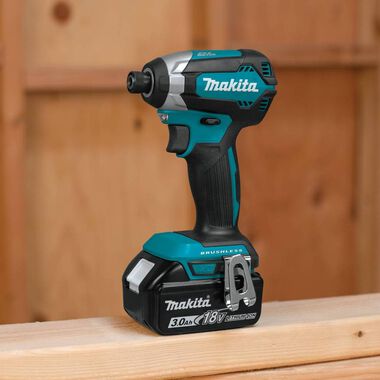 Makita 18V LXT Lithium-Ion Brushless Cordless Impact Driver Kit (3.0Ah), large image number 8