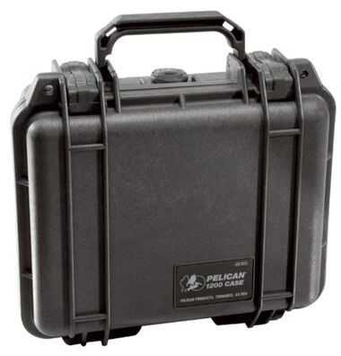 Pelican 1400 Black Hard Case 11.81In x 8.87In x 5.18In ID, large image number 0