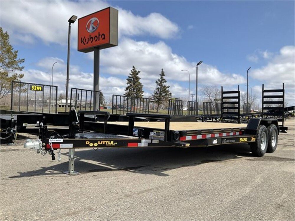 Doolittle Trailer Mfg 7′ x 20′ Equipment Hauler 2022 Black – XT8420A252