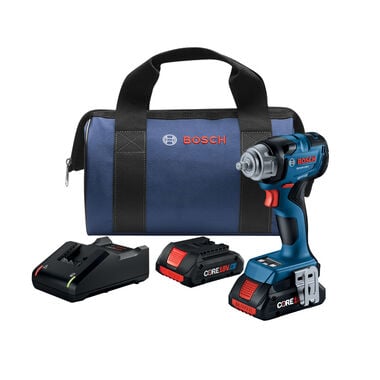 Bosch 18V 3/8 Inch Impact Wrench Kit with Friction Ring