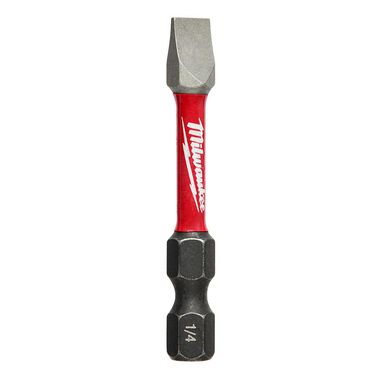 Milwaukee SHOCKWAVE 2 in. Impact Slotted 1/4 in. Power Bit, large image number 0