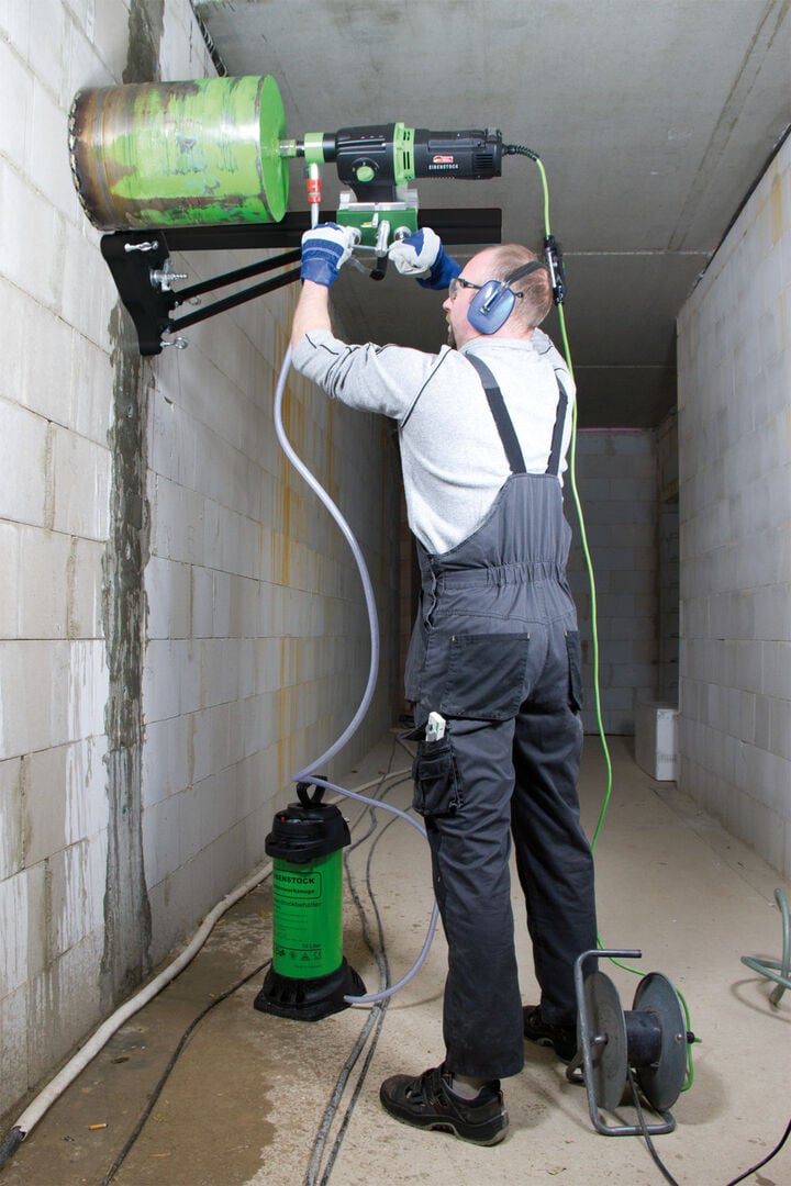CS Unitec 3-Speed 120V 14 Inch Wet Core Drill for Concrete with Anchor Stand, large image number 3