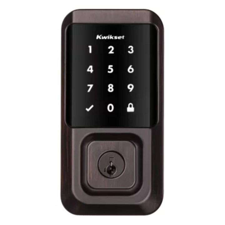 Kwikset Halo Smart Lock Wi Fi Smart Lock Touchscreen Venetian Bronze, large image number 2