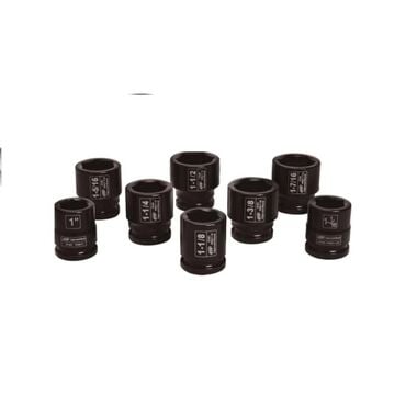 Ingersoll Rand 3/4 Inch Drive SAE Impact Socket Set 8pc