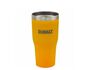 DEWALT 30 Oz. Yellow Powder Coated Tumbler, small image number 3