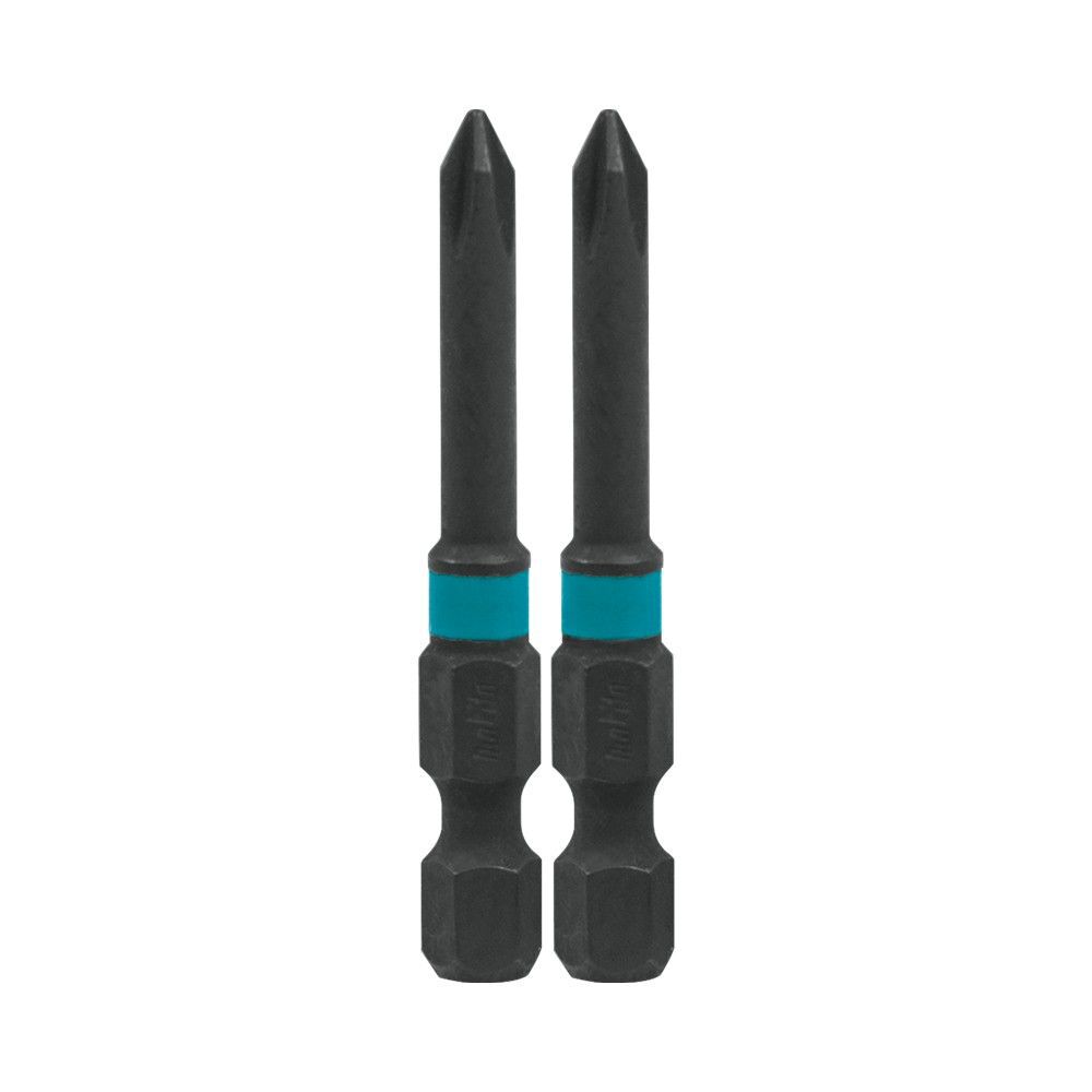 Makita ImpactX #1 Phillips S2 Steel Power Bit, 2 Pieces, large image number 1