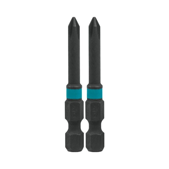 Makita ImpactX #1 Phillips S2 Steel Power Bit, 2 Pieces