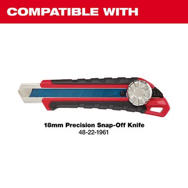 Milwaukee 18mm Precision Snap Blade 10PK, large image number 1
