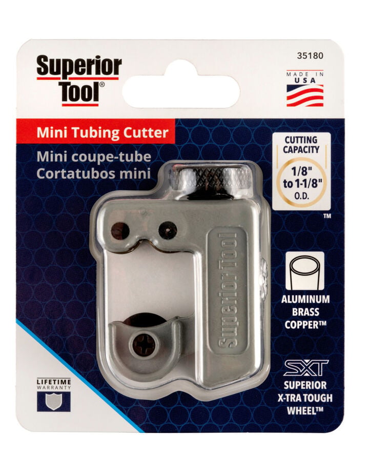 Superior Tool 1-1/8 Inch O.D. Mini Tubing Cutter, large image number 7