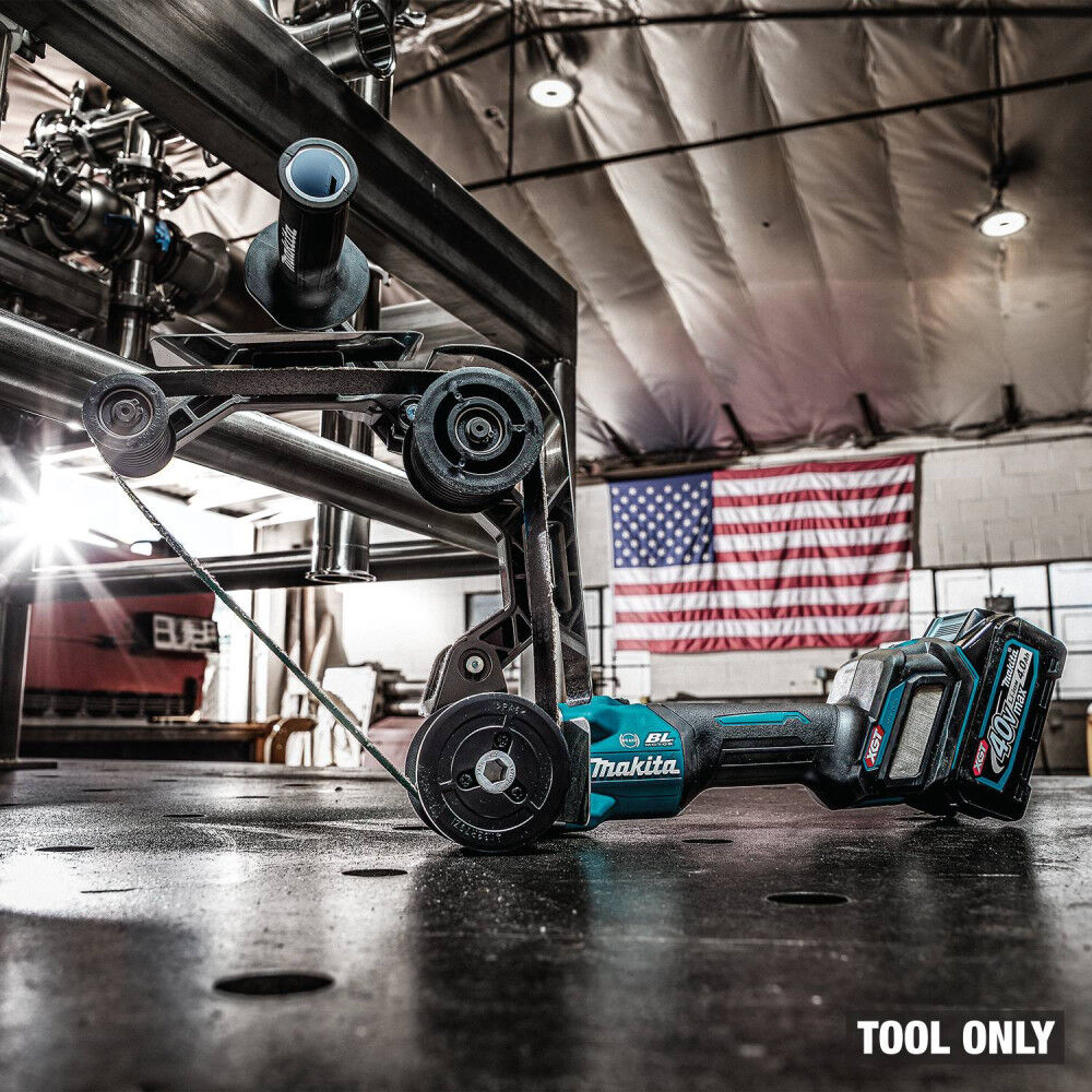 Makita 40V max XGT Brushless Cordless 1-9/16 Inch x 30 Inch Pipe Belt Sander, (Bare Tool), large image number 5
