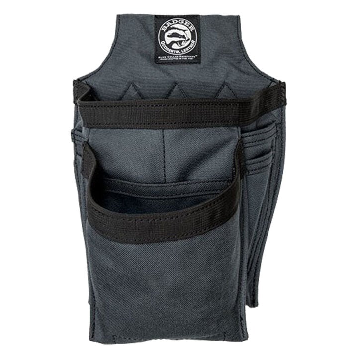 Badger Tool Belts Trimmer Fastener Bag Gunmetal Gray